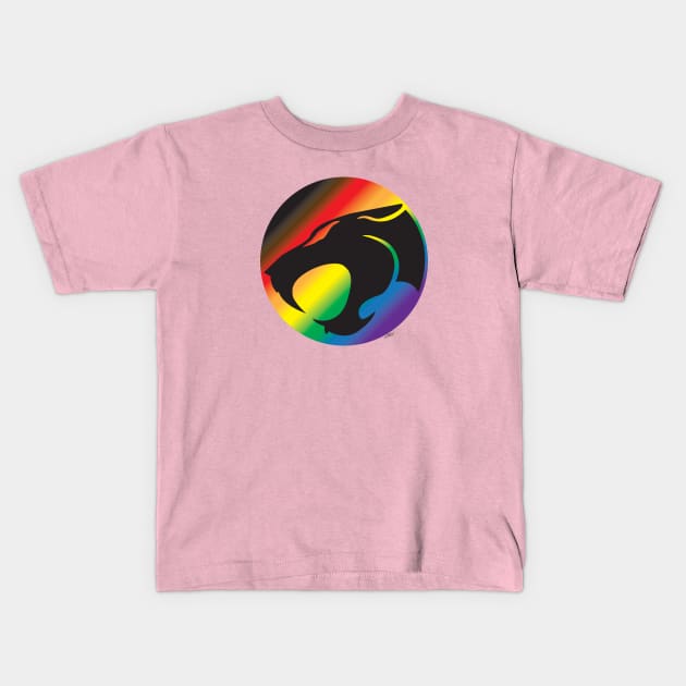 Thundercats Pride Kids T-Shirt by CKline